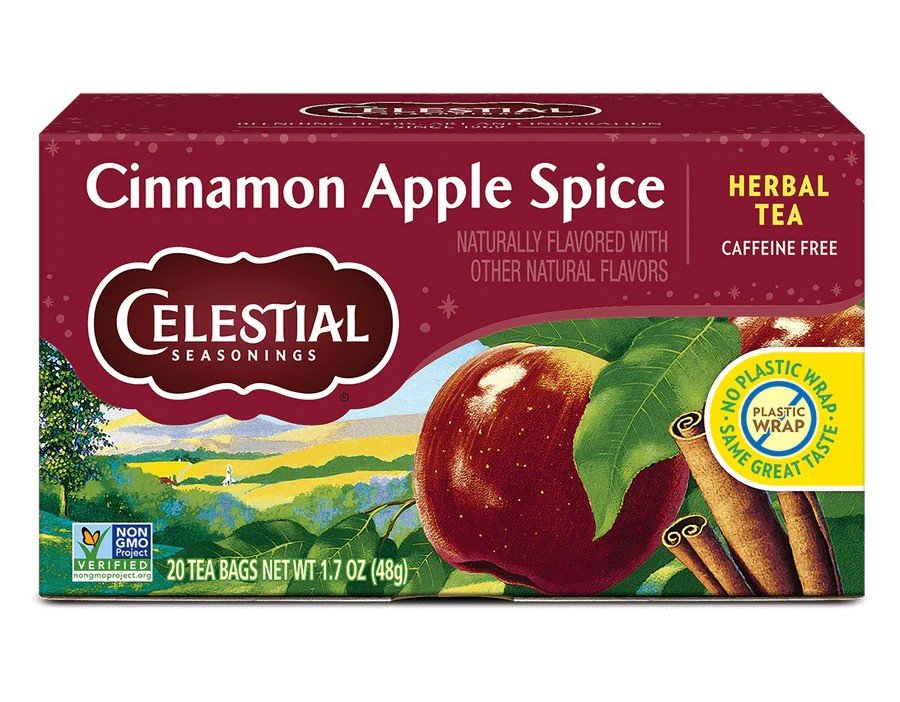 Celestial Seasonings Cinnamon Apple Spice Tea 20 Bag
