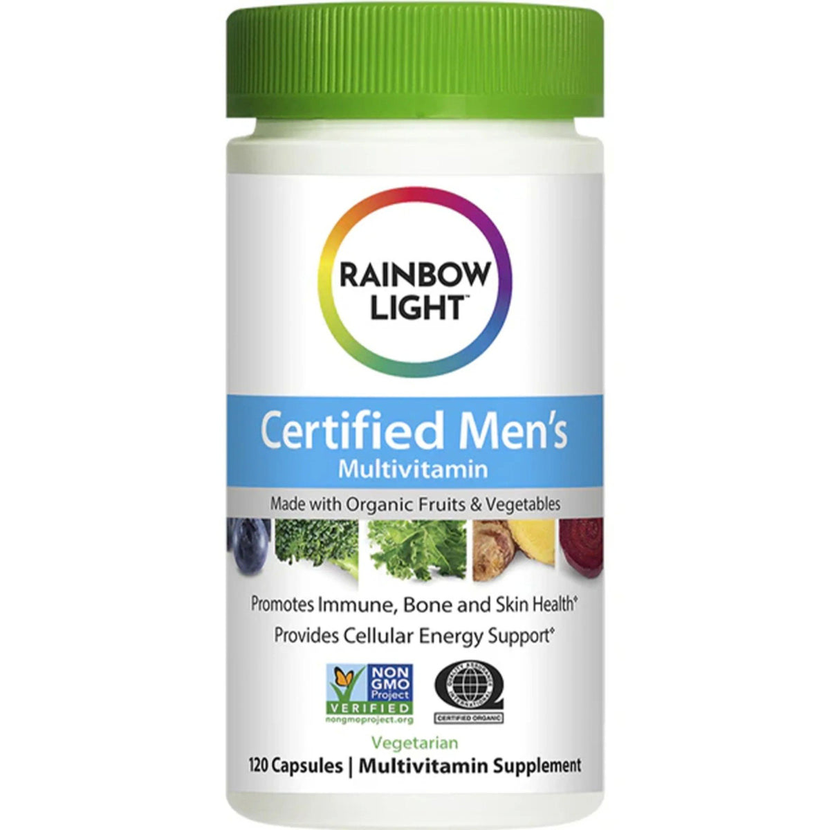 Rainbow Light Certified Men's Multivitamin 120 Capsule