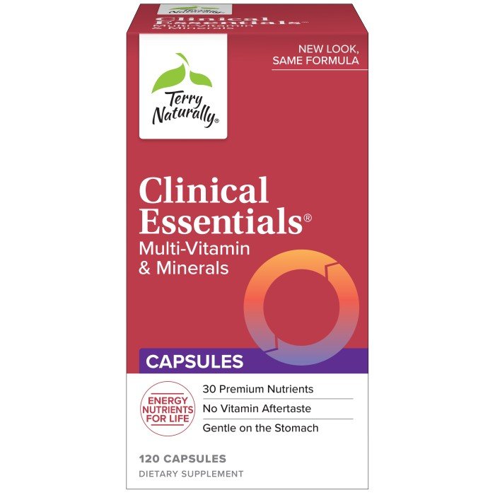 EuroPharma (Terry Naturally) Clinical Essentials 120 Capsule