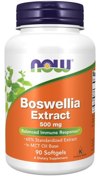 Now Foods Boswellia Extract 500 mg 90 Softgel