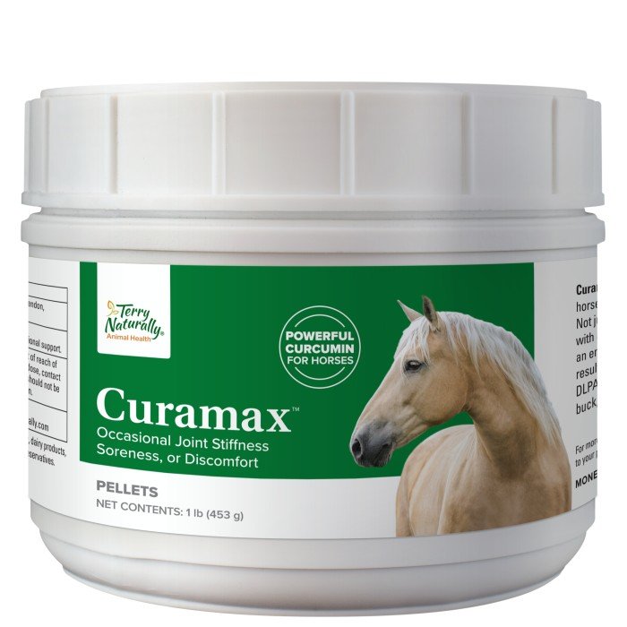 EuroPharma (Terry Naturally) Animal Health Curamax Powerful Curcumin for Horses 1 lb Pellet