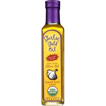 Garlic Gold Organic Golden Garlic Oil 8.44 oz ( 250ml) Oil