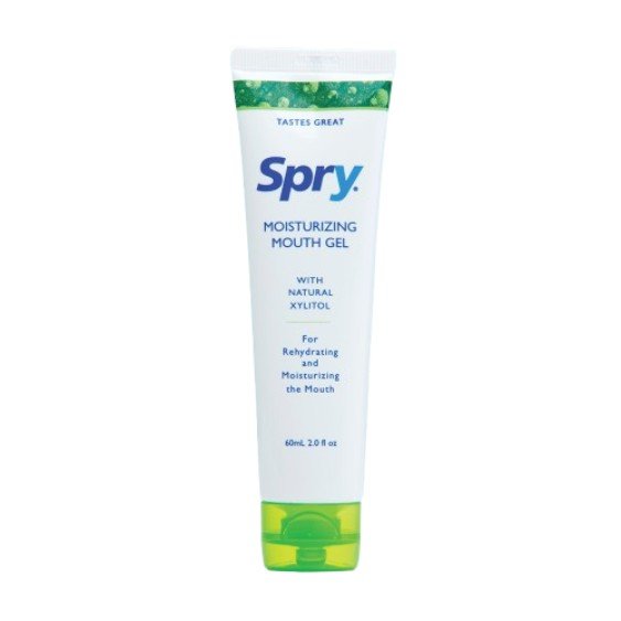 Spry Moisturizing Mouth Gel Spearmint 2 oz Gel
