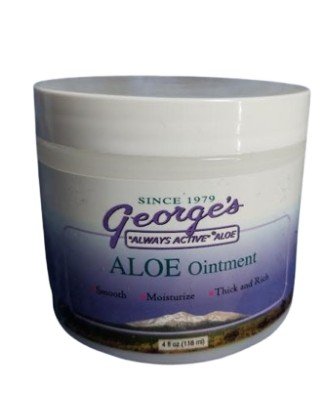 George's Always Active Aloe Aloe Ointment Cream 4 oz Cream