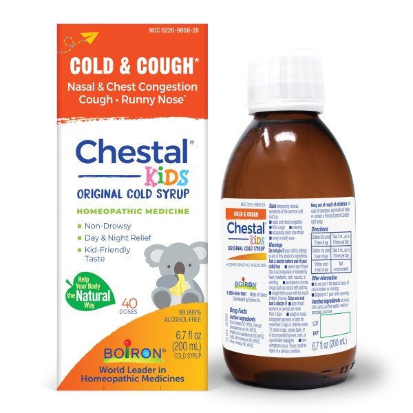Boiron Chestal Kids Cold &amp; Cough 6.7 fl oz Liquid