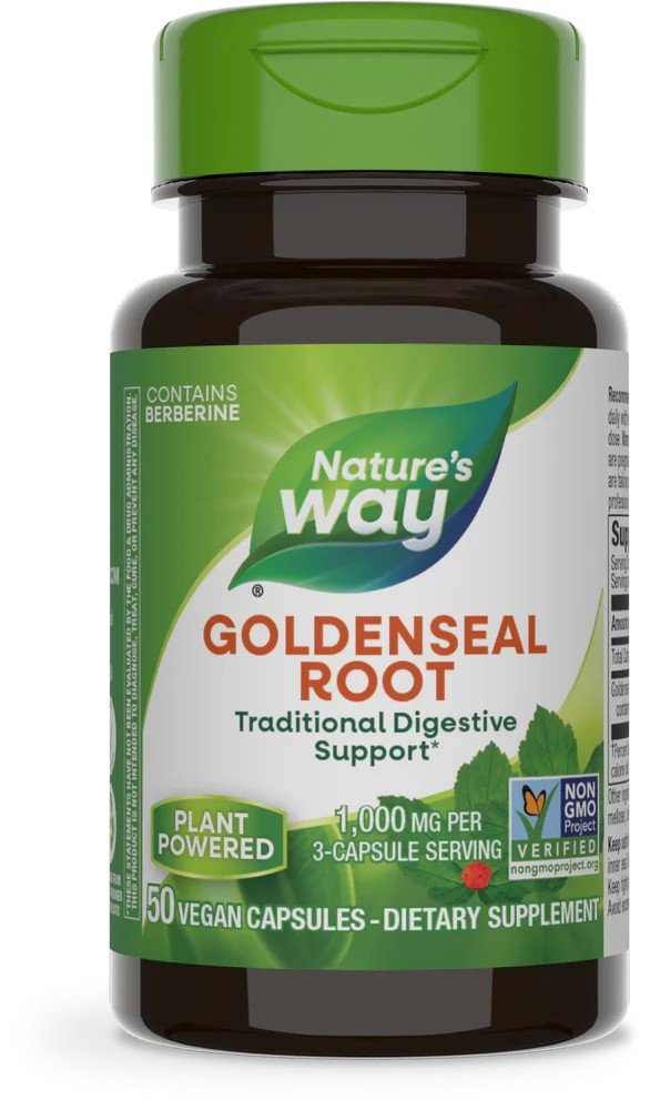 Nature&#39;s Way Goldenseal Root 50 Capsule