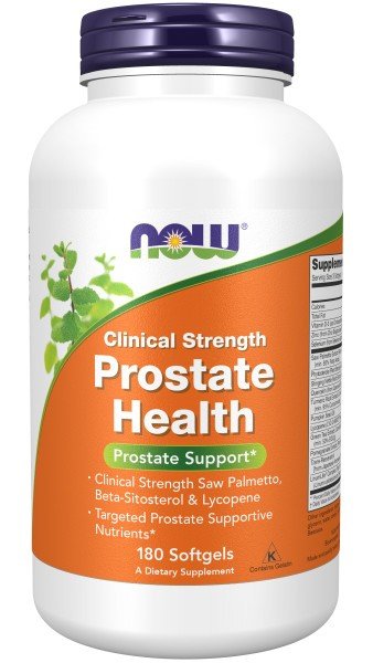 Now Foods Clinical Strength Prostate Health 180 Softgel