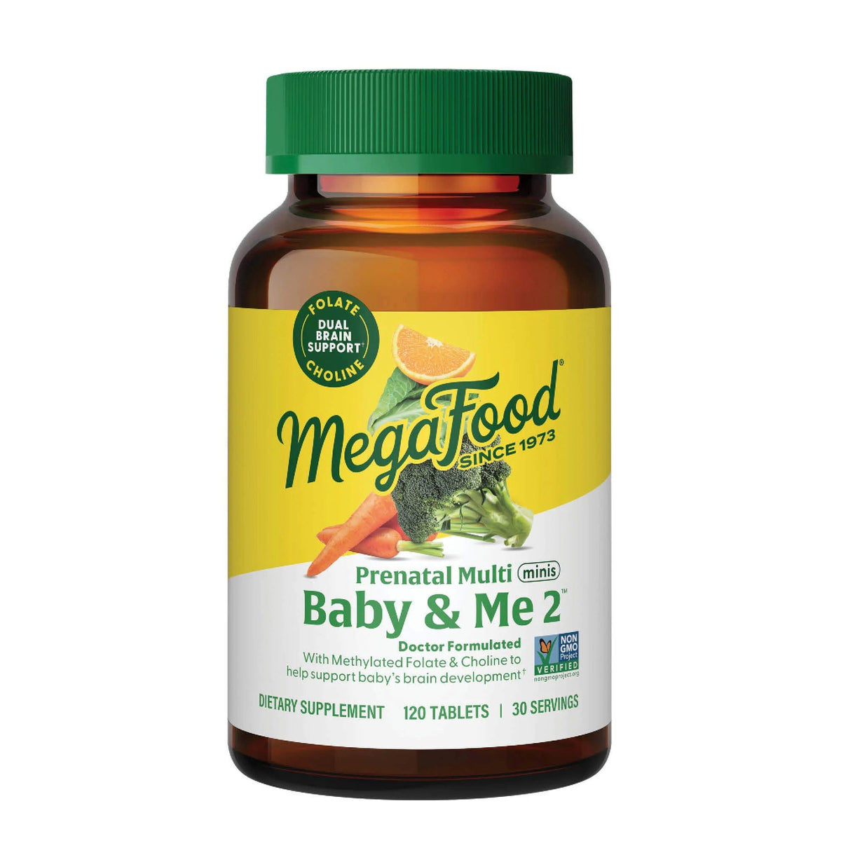 MegaFood Baby &amp; Me 2 Prenatal Multi Minis 120 Tablet