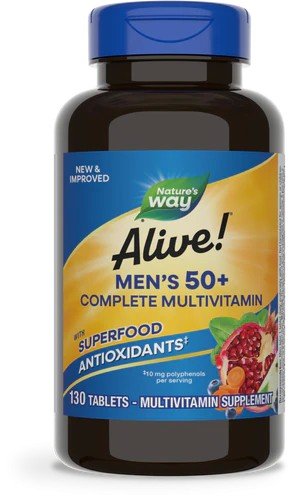 Nature's Way Alive! Men's 50+ 130 Tablet