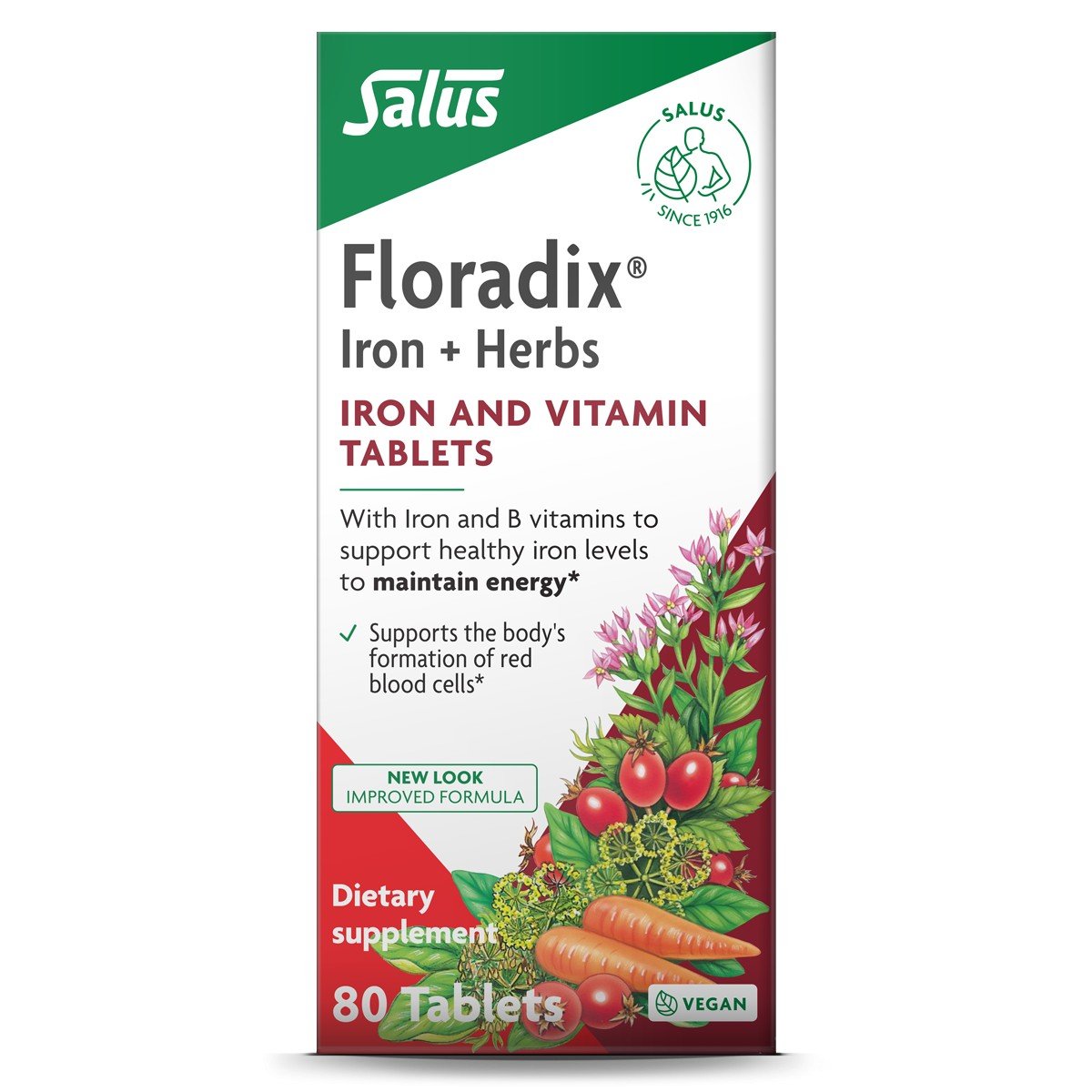 Salus Floradix Iron + Herbs 80 Tablet