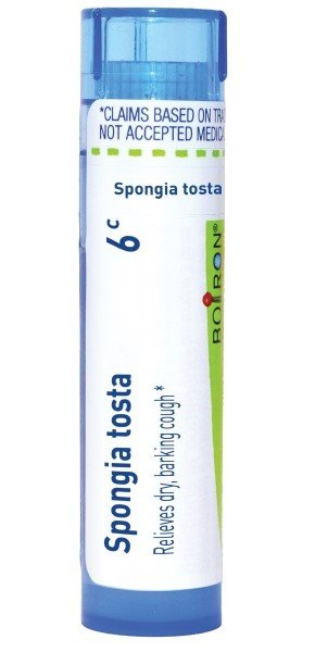 Boiron Spongia Tosta 6C 1 Tube Pellet