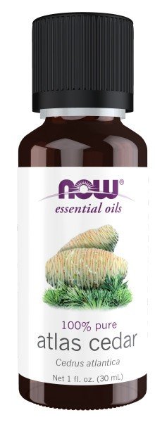 Now Foods Atlas Cedar Oil Pure 1 oz Liquid