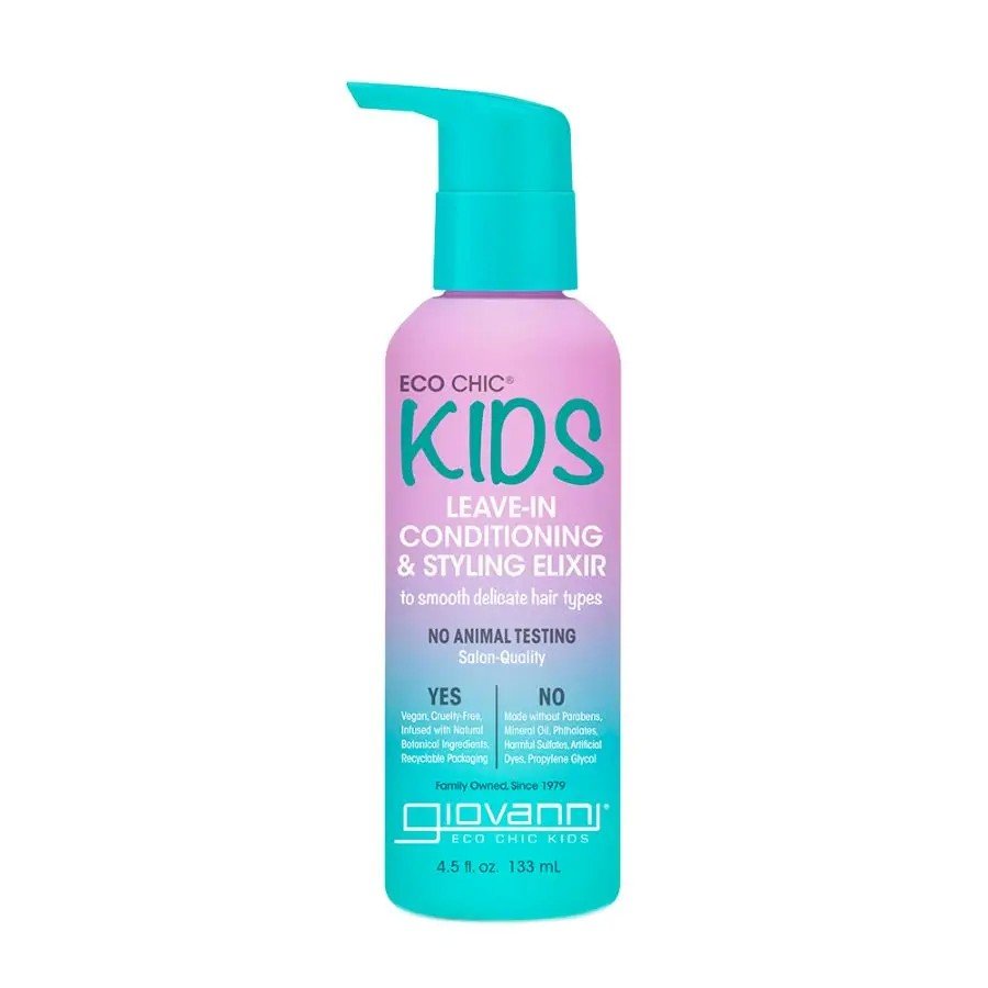 Giovanni Eco Chic Kids Leave-In Conditioning &amp; Styling Elixir 5 fl. oz. Liquid