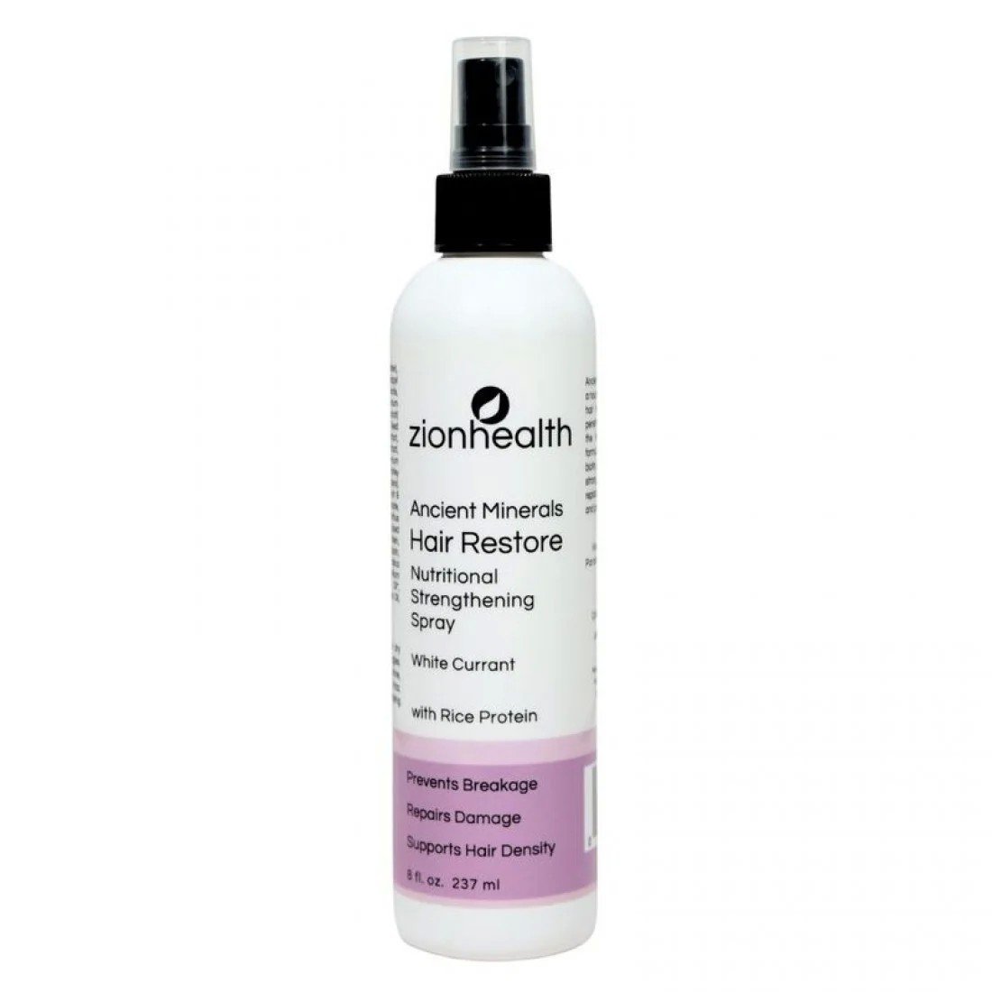 Zion Health Hair Restore Nutritional Strengthening Spray 8 oz Spray