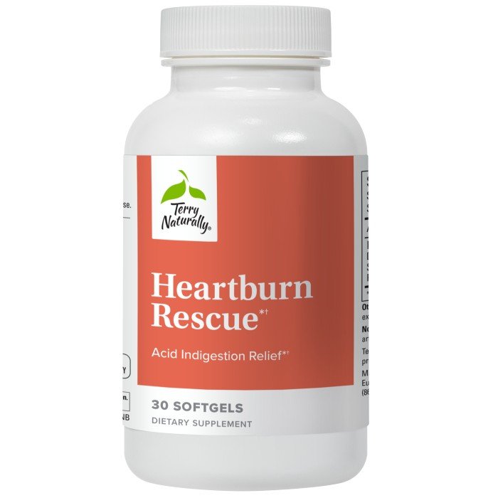 EuroPharma (Terry Naturally) Heartburn Rescue 30 Softgel