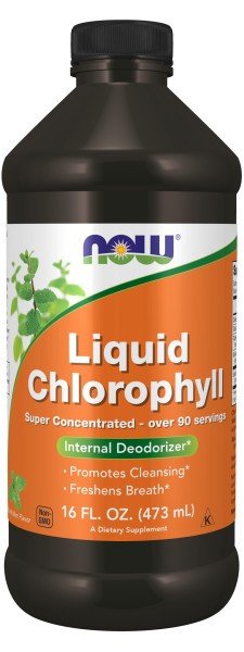 Now Foods Liquid Chlorophyll & Mint 16 oz Liquid