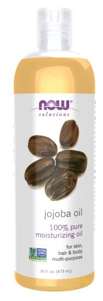 Now Foods Solutions Jojoba Oil 100% Pure 16 oz Liquid