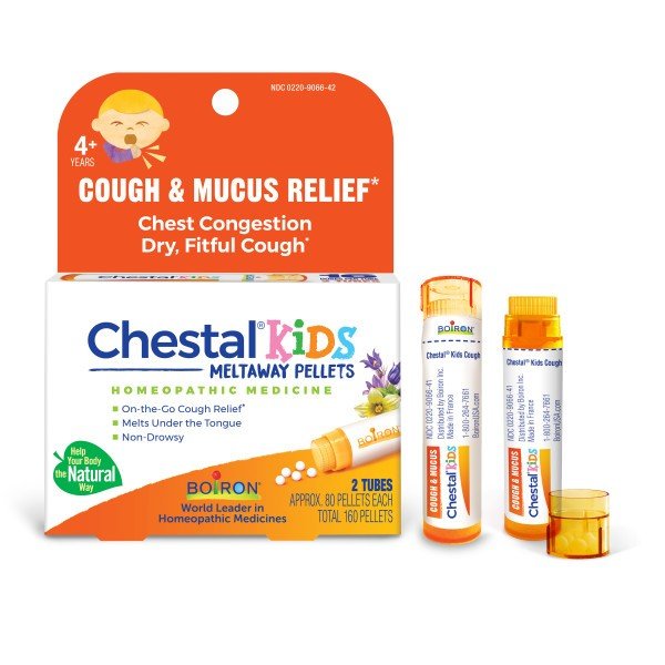 Boiron Chestal Kids Pellets 2 MDT 2 Tubes Pellet