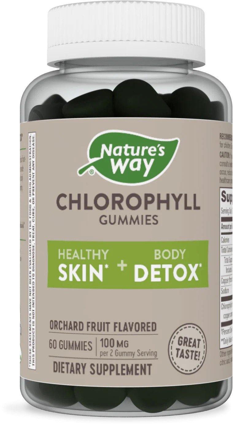 Nature&#39;s Way Chlorophyll Gummies 60 Gummy