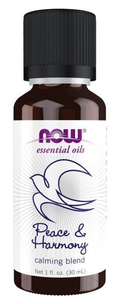 Now Foods Peace &amp; Harmony Calming Blend 1 fl oz Oil