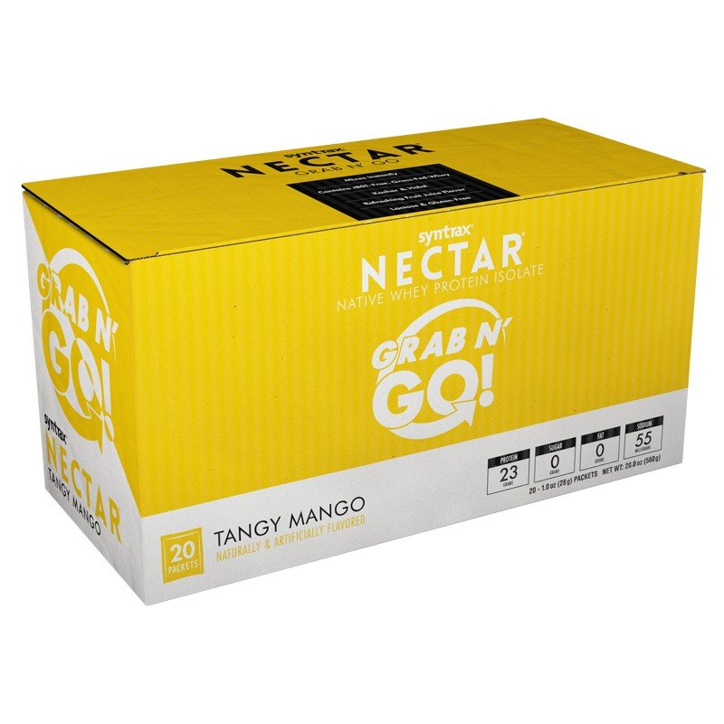 Syntrax NECTAR GRAB N' GO Tangy Mango Box 20 Packet