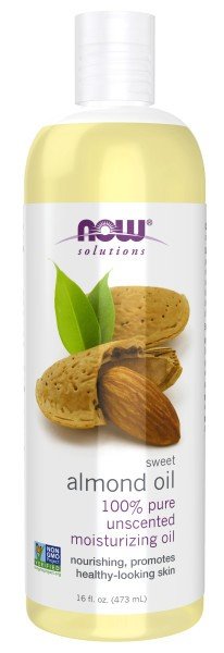 Now Foods Solutions Almond Oil Sweet 16 oz Liquid