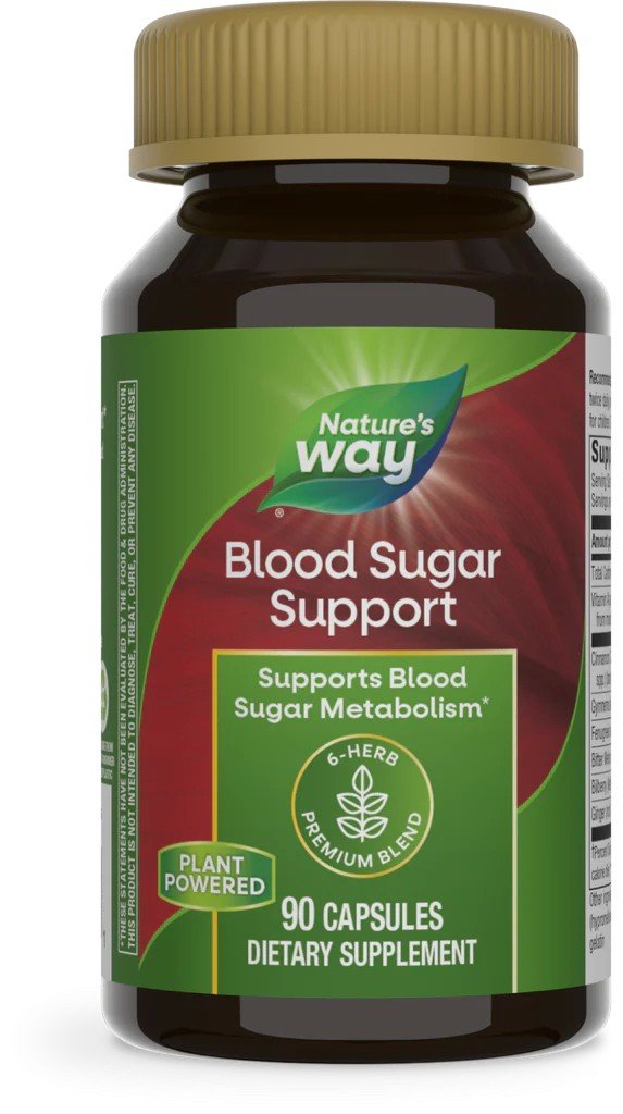 Nature&#39;s Way Blood Sugar Manager Blend 90 Capsule