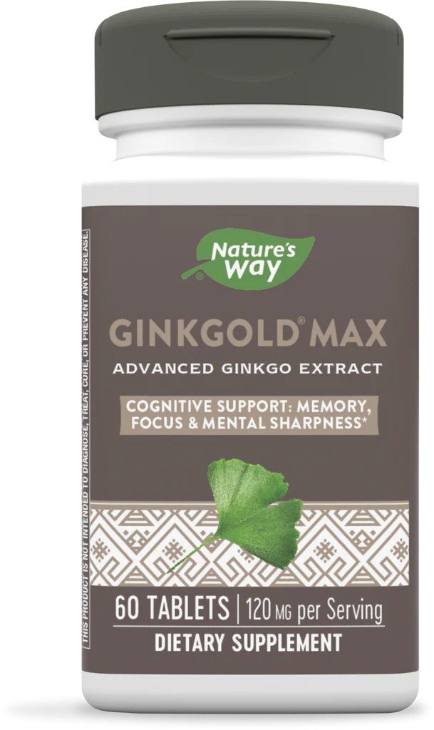 Nature&#39;s Way Ginkgold MAX 120mg 60 Tablet