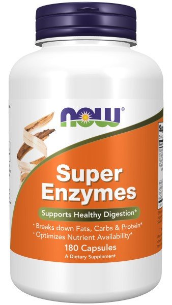 Now Foods Super Enzyme Caps 180 Capsule