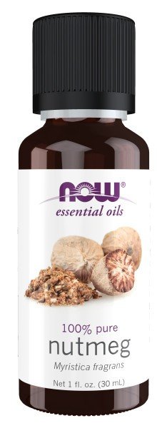 Now Foods Nutmeg Oil Pure 1 oz Liquid