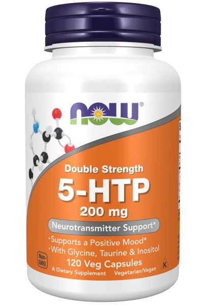 Now Foods 5-HTP 200 mg 120 VegCap