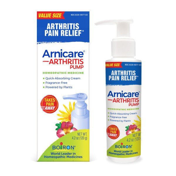 Boiron Arnicare Arthritis Cream 4.2 oz Pump