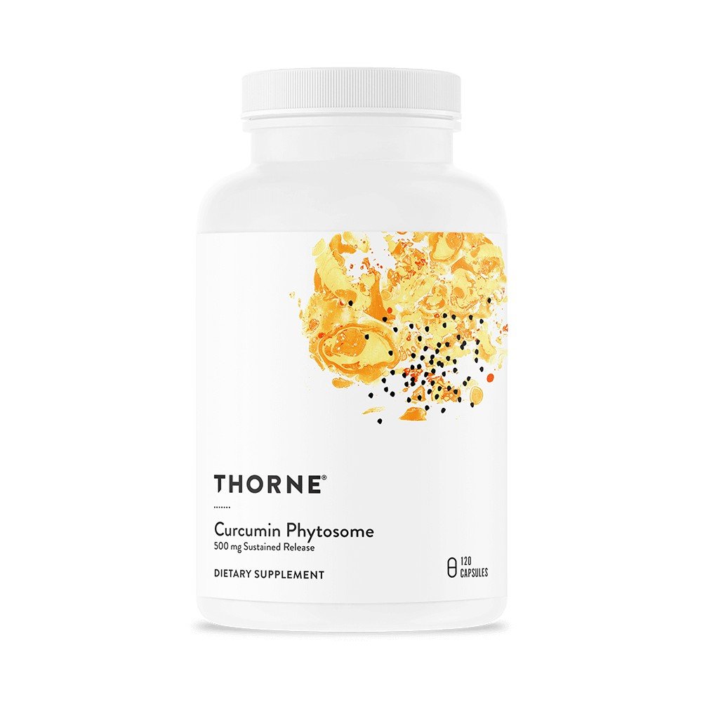 Thorne Curcumin Phytosome-Sustained Release-(formerly Meriva)-500mg 120 Capsule