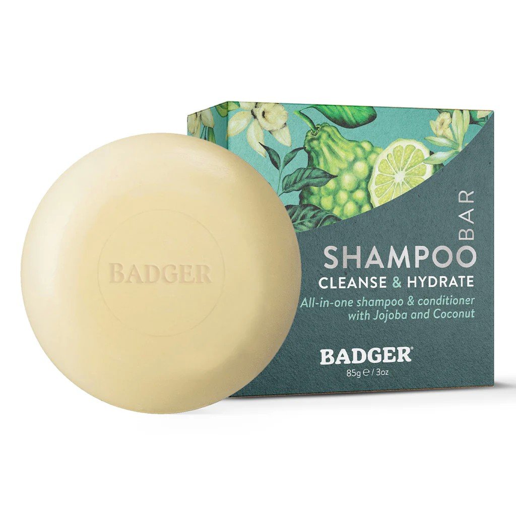 Badger Shampoo Bar 3 oz Bar