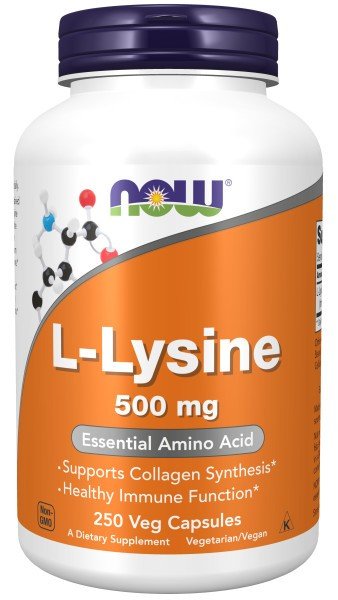 Now Foods Lysine 500mg 250 Capsule