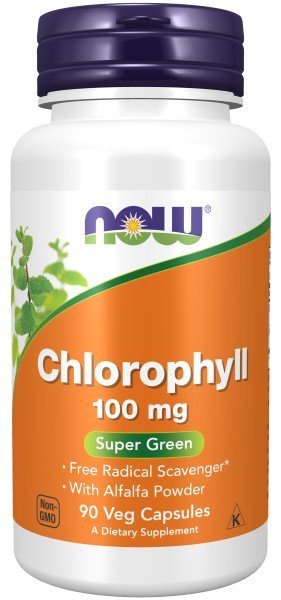 Now Foods Chlorophyll 100mg 90 Capsule