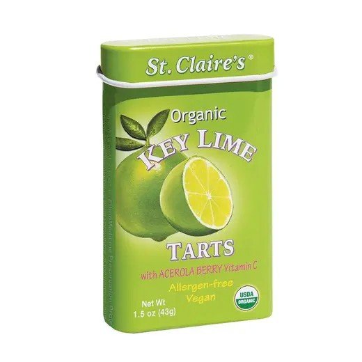 St.Claires Organics Key Lime Fruit Tarts 1.5 oz. Tin