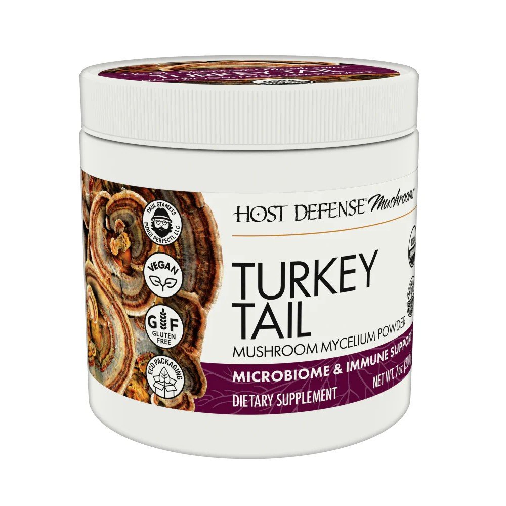 Fungi Perfecti/Host Defense Turkey Tail Powder 200 grams Powder