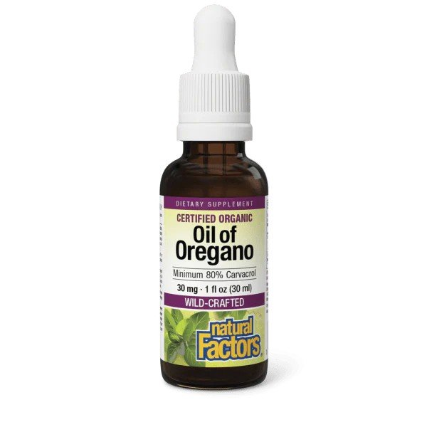 Natural Factors Oil of Oregano 1 oz Liquid