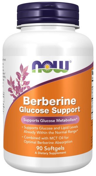 Now Foods Berberine Glucose Support 90 Softgel