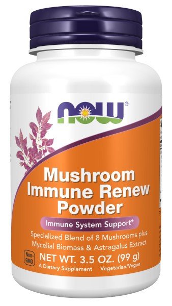 Now Foods Mushroom Immune Renew Powder 3.5 oz Powder