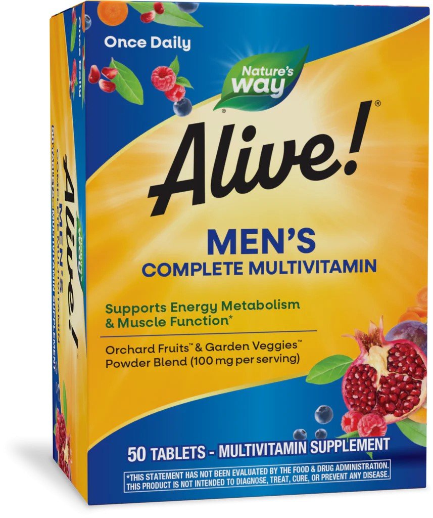 Nature's Way Alive! Men's Energy 50 Tablet