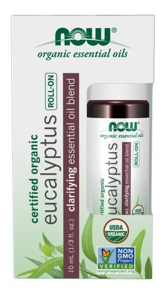 Now Foods Organic Eucalyptus 10 mL Roll-on