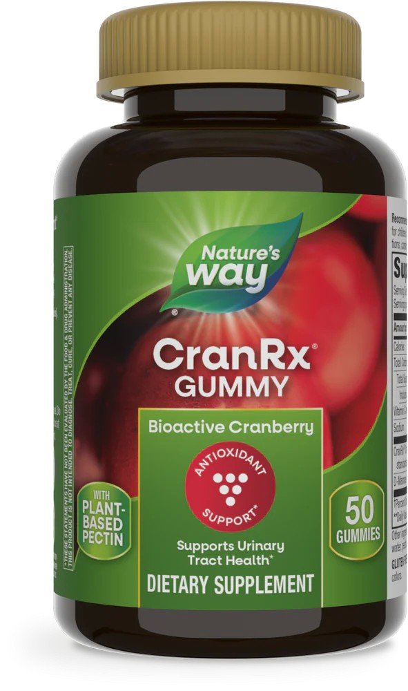 Nature&#39;s Way CranRx Gummies 50 Gummies