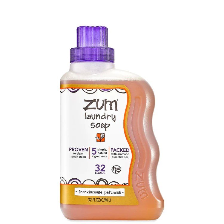 Zum Soap Laundry Frankincense Patchouli 32 oz Liquid