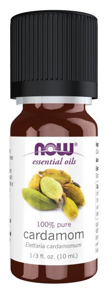 Now Foods Cardamon Essential Oil .33 fl oz (10 ml) Oil