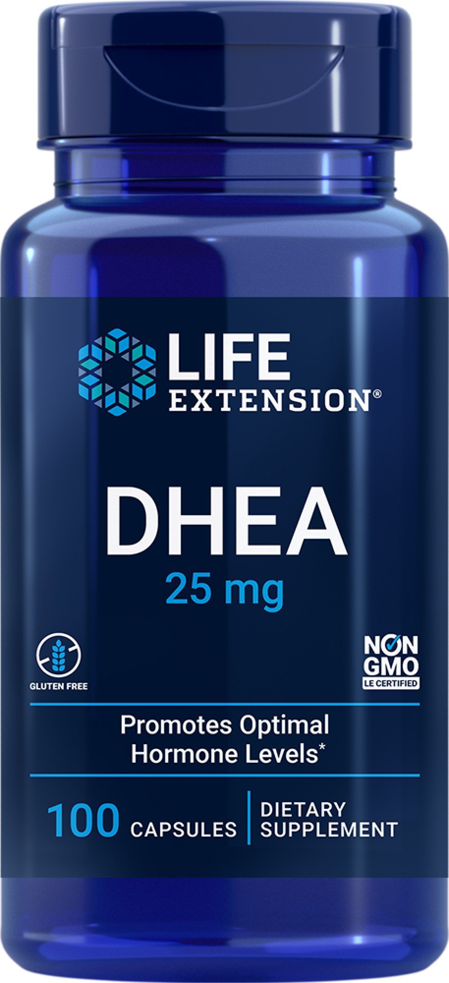 Life Extension DHEA 25mg 100 Capsule