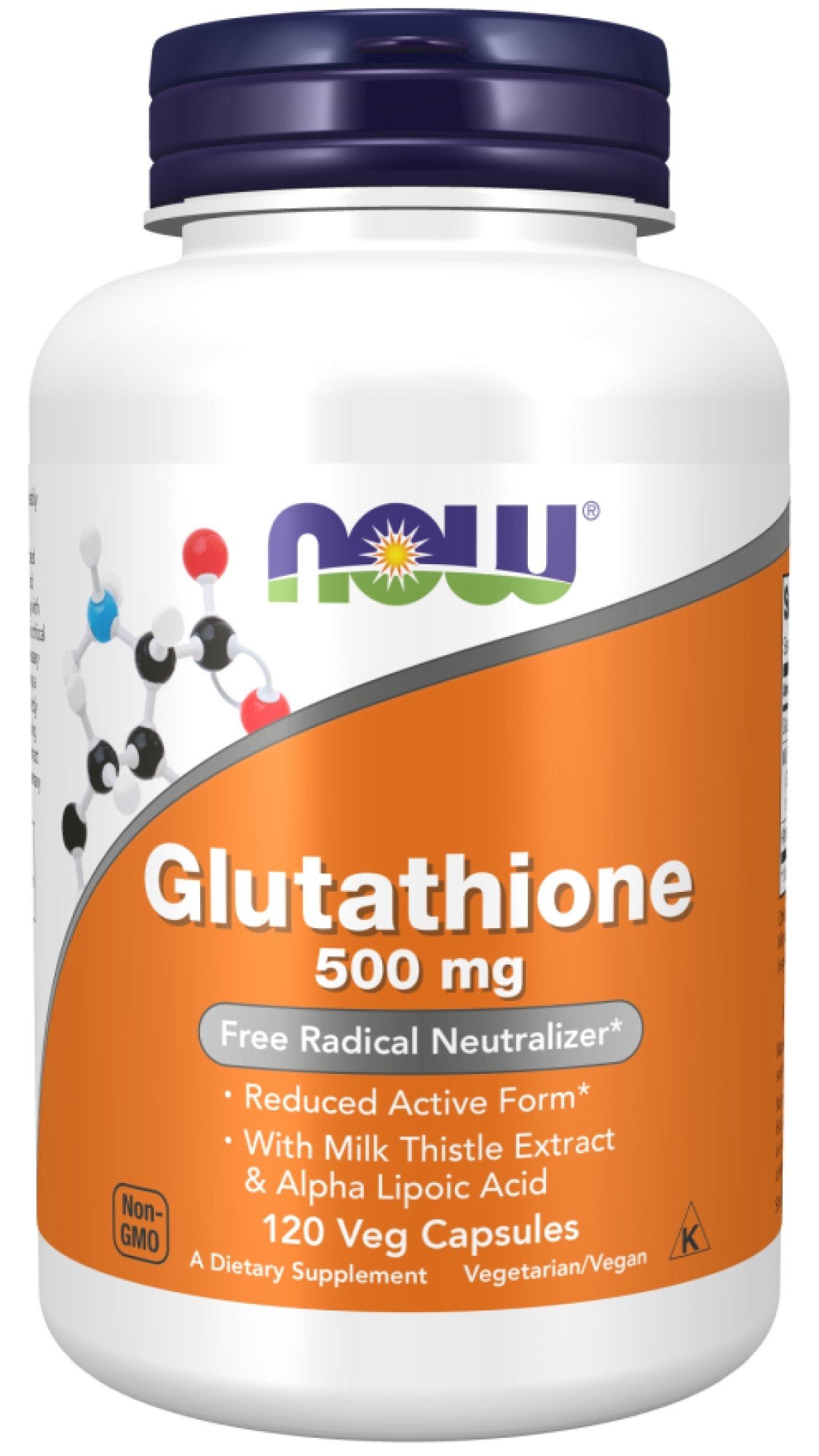 Now Foods Glutathione 500 mg 120 VegCap