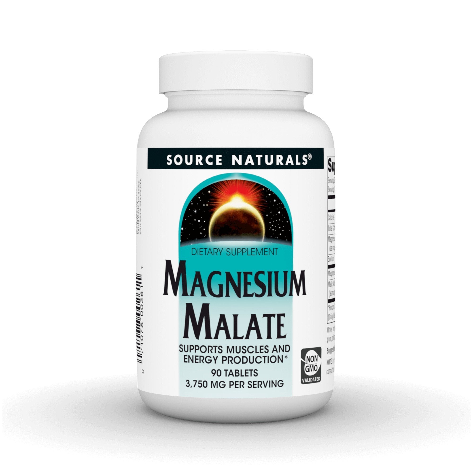 Source Naturals, Inc. Magnesium Malate 90 Tablet