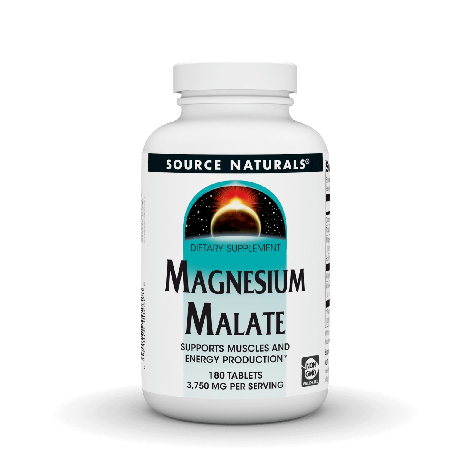 Source Naturals, Inc. Magnesium Malate 180 Tablet